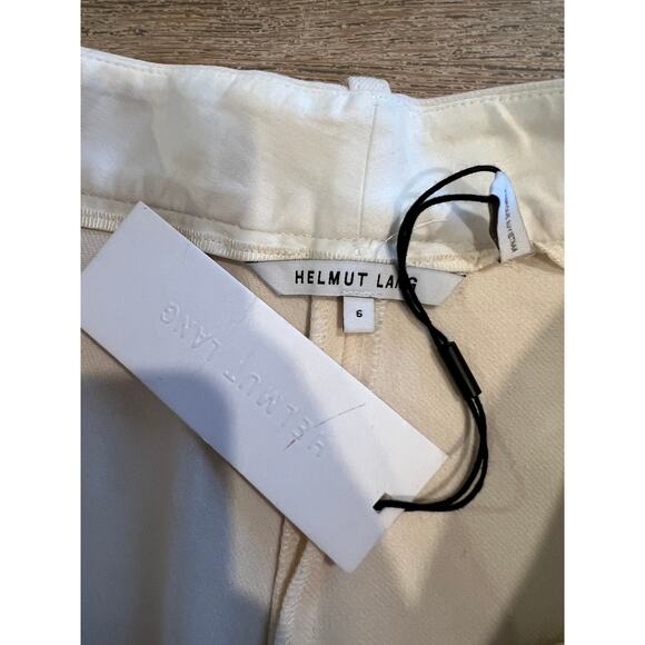 Helmut Lang Tailored Wool Career Ready Pants Winter White 6 - Picture 9 of 10